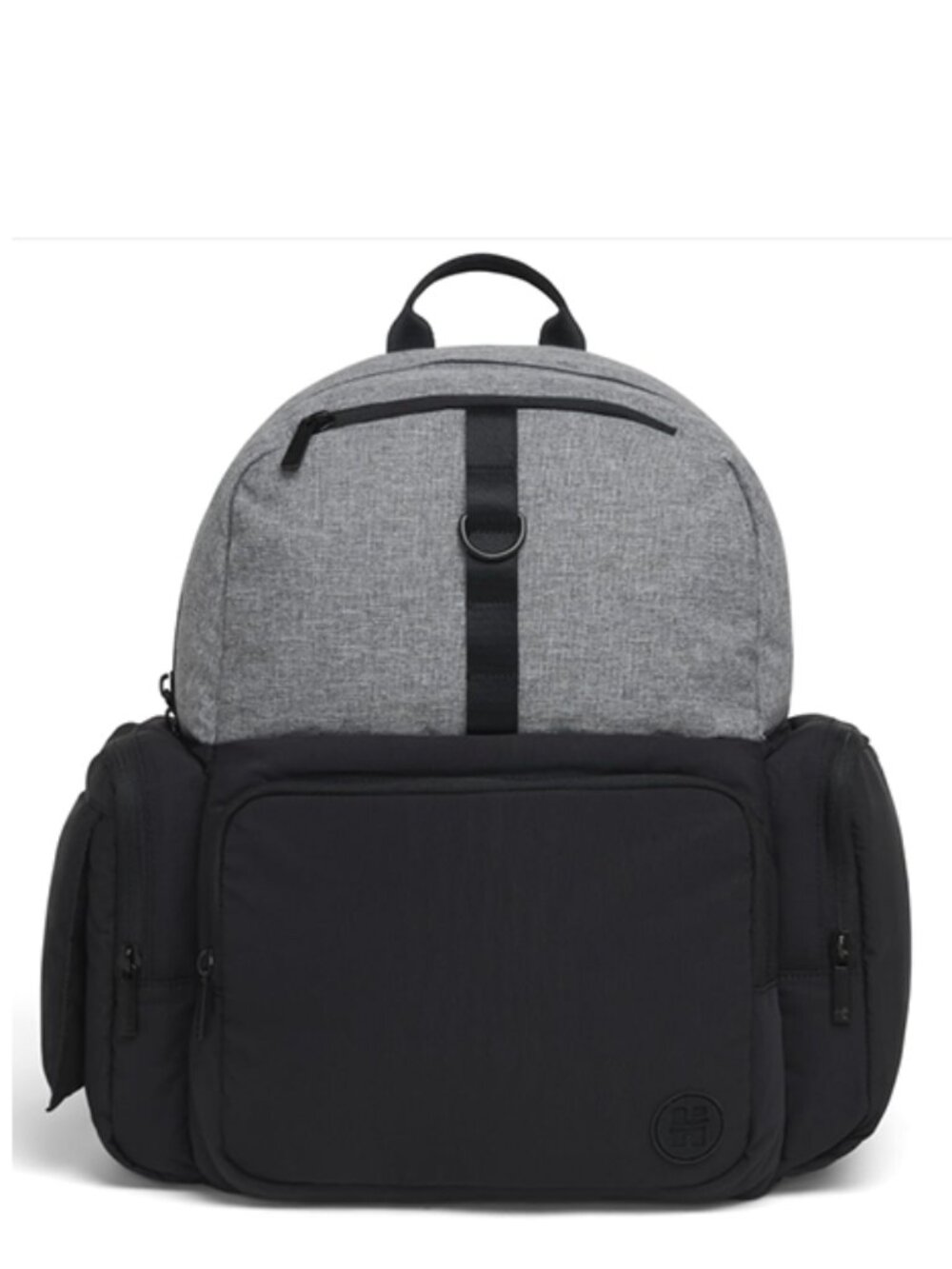 HUGGIES Unisex-adult Day Pack Diaper Backpack, Dark Grey Heather/Black, One Size